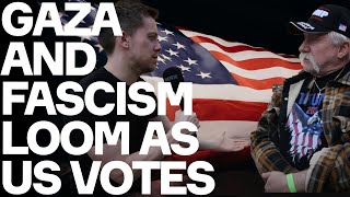 US Votes As Gaza And Fascism Loom Large  Owen Jones In Pennsylvania [upl. by Bucky]