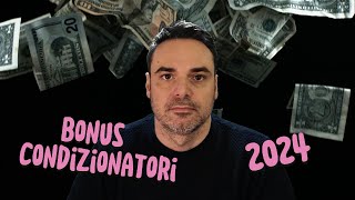 BONUS CONDIZIONATORI 2024 [upl. by Cyndie]