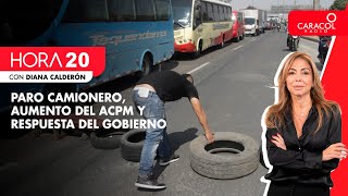 🔴 EN VIVO  HORA 20  Paro camionero aumento del ACPM y respuesta del Gobierno  Caracol Radio [upl. by Britney]