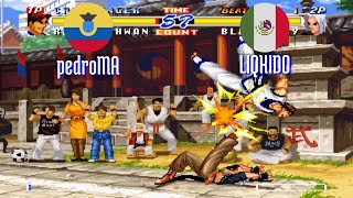 FT5 rbff2h pedroMA EC vs LIQKIDO MX Real Bout Fatal Fury 2 rbff2 Fightcade Sep 11 [upl. by Lose378]