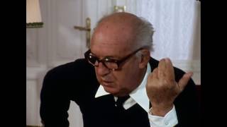 Vladimir Nabokov ∇ Speaking to James Mossman—Montreux 9869 [upl. by Joon]