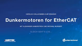 Dunkermotoren DE  Webinar Dunkermotoren for EtherCAT [upl. by Cristian958]