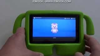 Tablette enfant SlidePad Kids  IDBOOX [upl. by Atinauq]