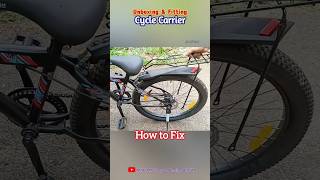 Cycle Carrier unboxing fitting fixing bicycle avon carrier howto easy method shorts cycle [upl. by Chip586]