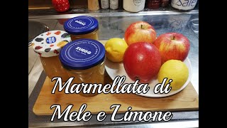 Marmellata di Mele Limone e Cannella  per una colazione da Campioni  Buonissima [upl. by Ailem154]