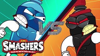 Smash Ade Vs Dribbles  SMASHERS Series 1 Episode 4  Videos For Kids [upl. by Neehcas328]