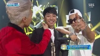 SEUNGRI0915SBS InkigayoLETS TALK ABOUT LOVE할말있어요 [upl. by Ailee777]