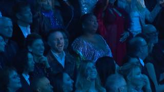 Lizzo Reacts to Lil Nas X Performance  Audience Cam  2020 GRAMMYs [upl. by Ann]