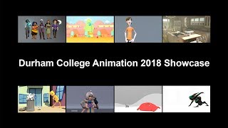 Durham College Animation  2018 Showreel [upl. by Devora961]