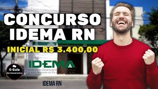 URGENTE CONCURSO IDEMA RN 2023 FORMA COMISSÃO PARA ELABORAR EDITAL CONCURSOS PREVISTOS [upl. by Nnahaid931]