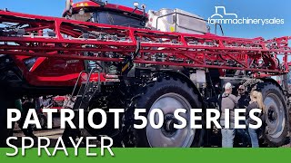 Highly anticipated Case IH Patriot 50 Series sprayer unveiled  AgQuip 2022 [upl. by Liebermann]