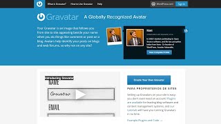 How To Create a Gravatar User Avatar For The Internet [upl. by Neille856]