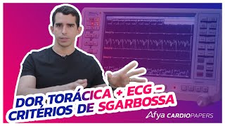 Dor Torácica  ECG  Critérios de Sgarbossa [upl. by Reiners]