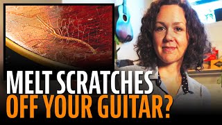 Melt scratches off your guitar [upl. by Anela329]