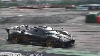 Pagani Zonda R vs Pagani Zonda Cinque Sound [upl. by Secrest]