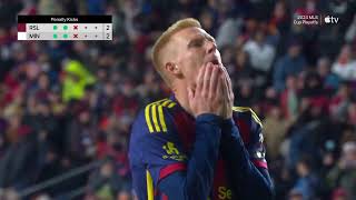 PK SHOOTOUT Real Salt Lake vs MNUFC  October 29 2024 [upl. by Mcnalley]