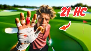 I Hit 10000 Golf Balls in 30 Days Can I Now Break 45 [upl. by Yahiya]