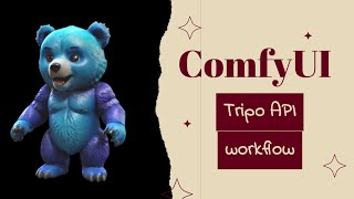 Tripo API Workflow for ComfyUI [upl. by Nitsraek]