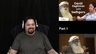 Neuroscientist David Eagleman with Sadhguru React Part 1 [upl. by Kaltman]