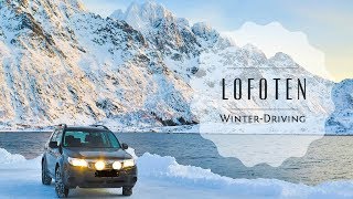 Autofahren im Winter auf den Lofoten  Tips for Lofoten Road Trip in Winter [upl. by Maxwell]