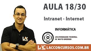 Concurso UFMT 2017  Intranet  Internet  1830 [upl. by Ahsitil343]