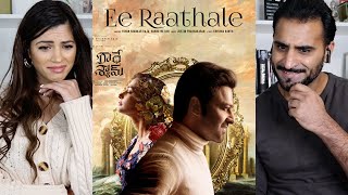 EE RAATHALE Lyrical Video Song REACTION  Radhe Shyam  Prabhas Pooja Hegde [upl. by Aidaas830]