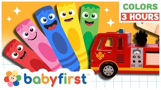 Toddler Learning Video  Picnic w Friends  Learn Shapes w Color Crew amp Googoo GaaGaa  BabyFirst TV [upl. by Waverley]