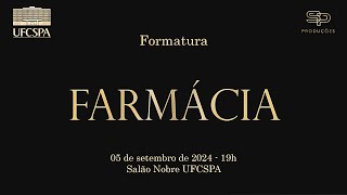 Formatura AO VIVO Farmácia UFCSPA [upl. by Htebiram]