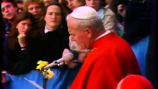 Pope John Paul II at the Basilica [upl. by Kopp]