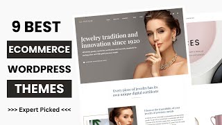 9 Best WordPress Themes for Ecommerce 2024  WordPress Ecommerce Theme [upl. by Sela]