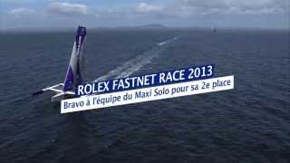 Rolex Fastnet Race 2013  Maxi Solo Banque Populaire VII [upl. by Emmit]