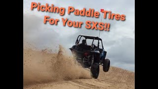 Picking Paddle Tires For Your SXS [upl. by Gokey]