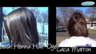 Lush Henna Hair Dye  Caca Marron [upl. by Asinet]