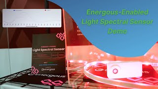 Energous Light Spectral Sensor Demonstration [upl. by Barbra]