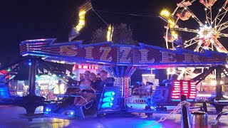 Sizzler Twist Ringwood Carnival Funfair September 2024 funfair future4fairgrounds [upl. by Singh]