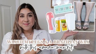 AMAZON WAXING KIT WAXED LEGS amp BRAZILLIAN WAX HD 720p [upl. by Haskel]