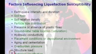 Mod04 Lec22 L22Liquefaction Preliminary sceening Simplified Procedure for Liquefaction [upl. by Wakerly]