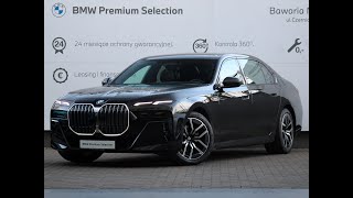 BMW 740d xDrive G70  30 diesel 299 KM 2022r  Używane Bawaria Motors [upl. by Sidnee]