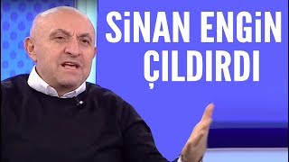 FenerbahçeGalatasaray derbisi Sinan Engin çıldırdı [upl. by Varrian]