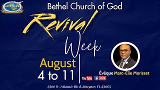 Bethel  BCOGM  Eglise de Dieu Bethel  Annual Revival  Day 5 [upl. by Alimaj]