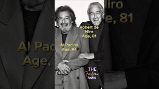 Robert De Niro and Al Pacino Legends on screen brothers in life antesedepois [upl. by Doig258]