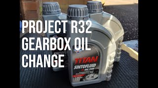 How to change the gearbox oil or fluid on a Mk5 R32 Golf [upl. by Eillah]