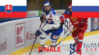 SLOVENSKO VS RUSKO HLINKA GRETZKY CUP FINÁLE 2021 [upl. by Oiziruam449]