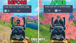 Top 10 Best Settings In Call Of Duty Mobile Battle Royale 2024  Best Battle Royale Settings CODM [upl. by Annij]