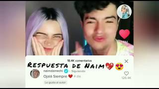 NAIM DARRECHI Y DARIAN ROJAS ESTARÁN ENAMORÁNDOSE🥰😍💖 EN EL FINAL DEL VÍDEO VEAN CÓMO SE RESPONDEN🥰 [upl. by Joel]