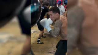 ÓSCAR VALDEZMETIDO DE LLENO EN EL GIMNASIO PARA REVANCHA ANTE VAQUERO NAVARRETE1207 EN PHOENIX [upl. by Entsirhc850]