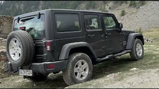 WestAlpen im Jeep Wrangler  Schotter und Offroad [upl. by Arehsat509]