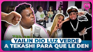 DJ TOPO REVELA YAILIN LE DIO LUZ VERDE A TEKASHI PARA QUE LE DEN PAL DE TROMPADAS [upl. by Goldina900]