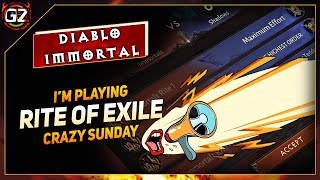 ROE  Crazy Sunday FUN  Lets Go  Diablo Immortal [upl. by Narmak784]