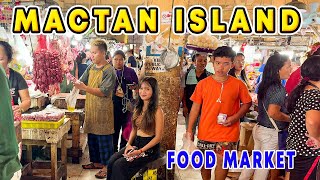 LAPU LAPU CITY PUBLIC MARKET CEBU Food Market Walking Tour  Cebu lapulapucity [upl. by Milt]